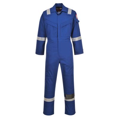 FR50 Flame Resistant Anti-Static Coverall 350g Royal Blue 4XL Regular