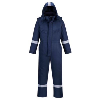 FR53 FR Anti-Static Winter Coverall Navy L Regular