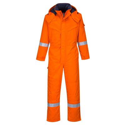 FR53 FR Anti-Static Winter Coverall Orange M Regular