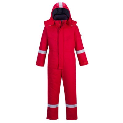 FR53 FR Anti-Static Winter Coverall Red L Regular