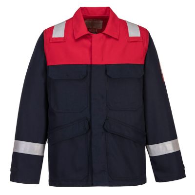 FR55 Bizflame Work Jacket Navy L Regular