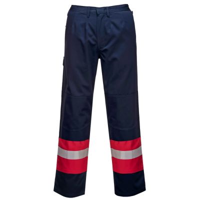 FR56 Bizflame Work Trousers Navy L Regular