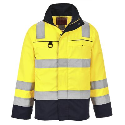 FR61 Hi-Vis Multi-Norm Jacket Yellow/Navy L Regular