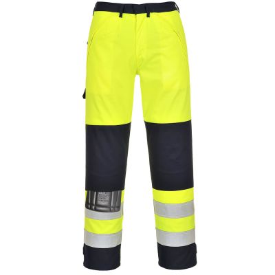 FR62 Hi-Vis Multi-Norm Trousers Yellow/Navy L Regular