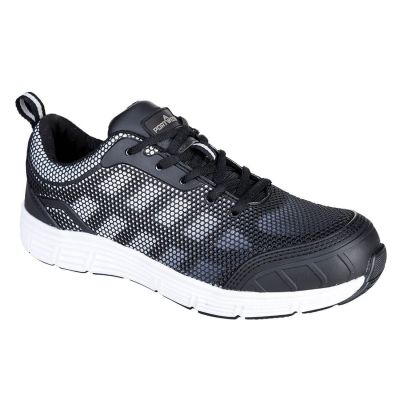 FT15 Steelite Tove Trainer S1P Black/White 36 Regular