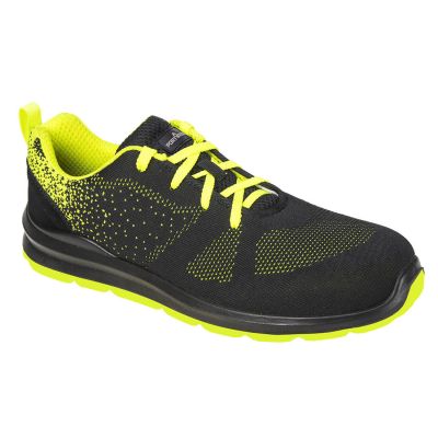 FT25 Steelite Aire Trainer S1P Black/Green 36 Regular