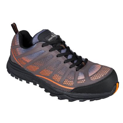 FT36 Portwest Compositelite Low Cut Spey Trainer S1P Orange/Black 37 Regular