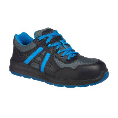 FT60 Portwest Compositelite Mersey Trainer S1P Black/Blue 36 Regular