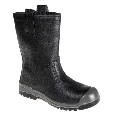 FW13 Steelite Rigger Boot S1P CI (With scuff cap) Black 38 Regular