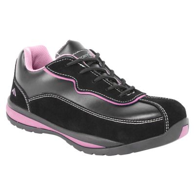 FW39 Steelite Women's Safety Trainer S1P HRO Black/Pink 36 Regular