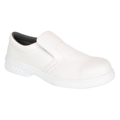 FW58 Occupational Slip On Shoe O2 White 35 Regular