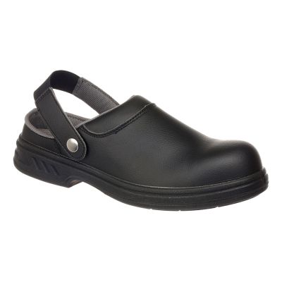 FW82 Steelite Safety Clog SB  Black 34 Regular