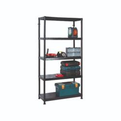 BARTON 5 SHELF 1840X900X400MM BLACK