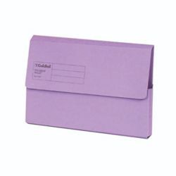 GUILDHALL DOC WALLETS FC VIOLET PK50