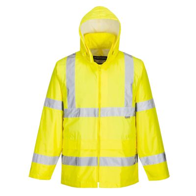 H440 Hi-Vis Rain Jacket Yellow S Regular