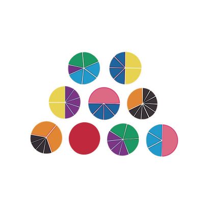 RAINBOW FRACTION CIRCLES