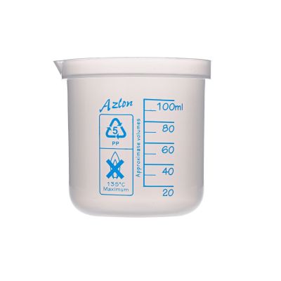 AZLON GRAD BEAKER 100X10ML P10