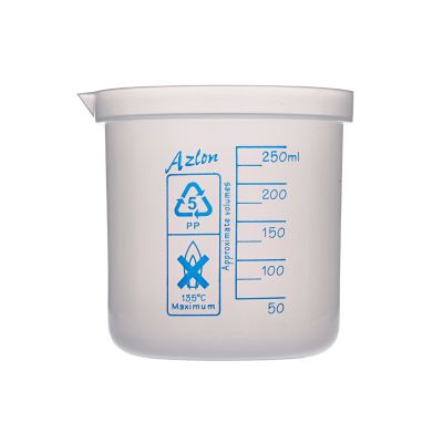 AZLON GRAD BEAKER 250X25ML P10