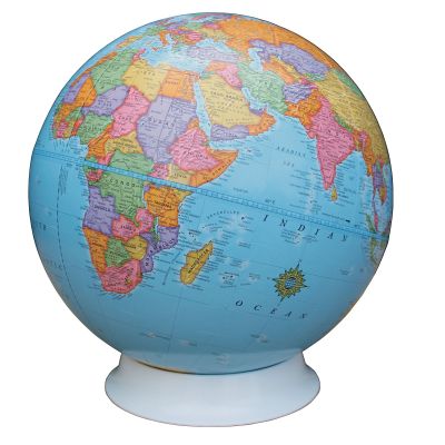 POLITICAL GLOBE 23CM