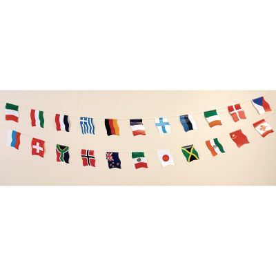 WORLD FLAG BUNTING