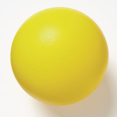 COATED FOAM BALL 200MM YELLOW