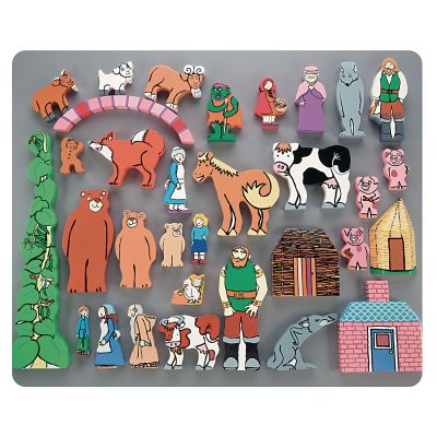 FAIRY TALE WOODEN CHARACTER SET