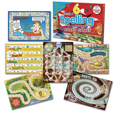 SPELLING AND LANGUAGE BOARD GAMES LEVEL3