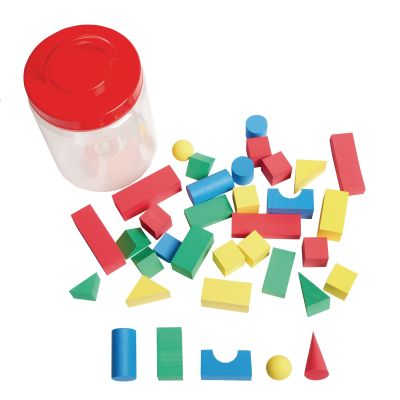 GEOMETRIC FOAM SOLIDS SET 36