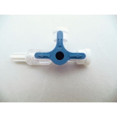 THREE-WAY TAP FOR HYPODERMIC SYRINGE.