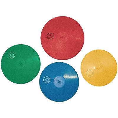 RUBBER INDOOR DISCUS GREEN 1.25KG