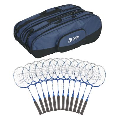 DAVIES SHORTY BADMINTON RACKET PK12 +BAG