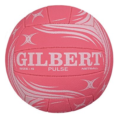 GILBERT PULSE NETBALL SIZE 5 PINK