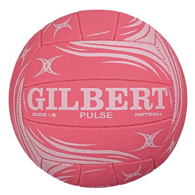 GILBERT PULSE NETBALL PINK SZ 4