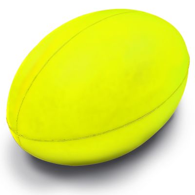 FOAM RUGBY BALLS YELLOW