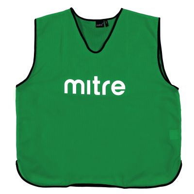 MITRE TRAINING BIB LARGE GREEN/BLACK