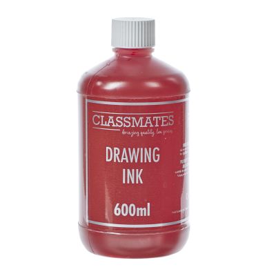 CM DRAWING INK 600ML RED