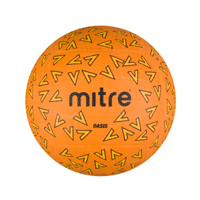 MITRE OASIS NETBALL SIZE5 ORANGE