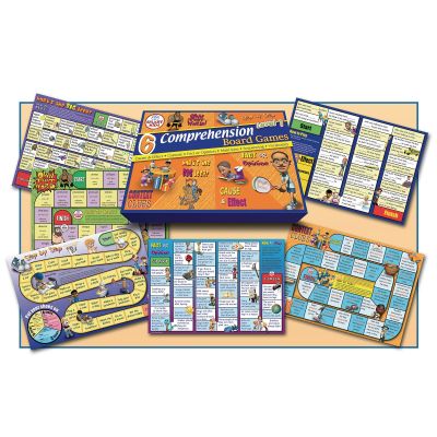 READING COMPREHENSION BOARD GAMES SET 1