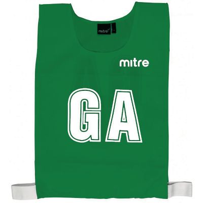 MITRE NETBALL BIB EMERALD UPTO 38IN