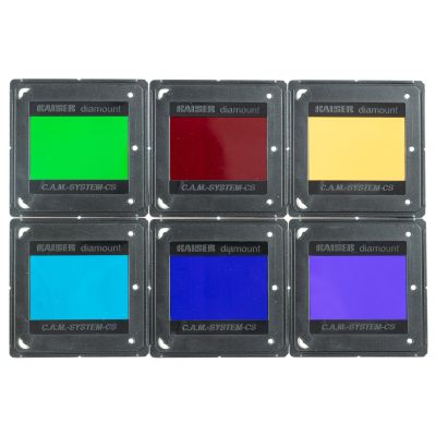 SET OF 6 COLOUR FILTERS