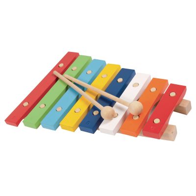 COLOURED WOODEN XYLOPHONE