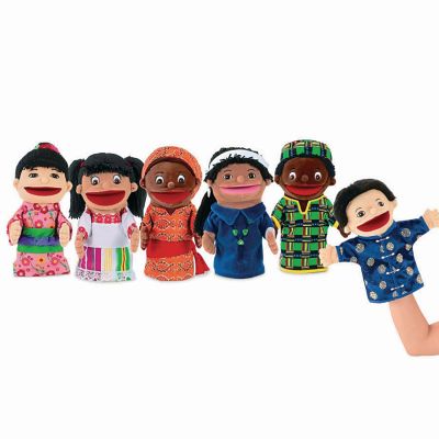 MULTICULTURAL PUPPETS PACK 6