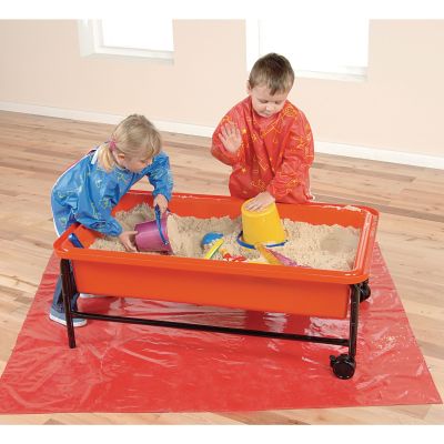 SAND AND WATER PLAY TRAY RED