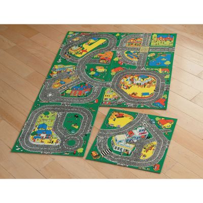 ROADWAY SET OF PLAYMAT SQUARES