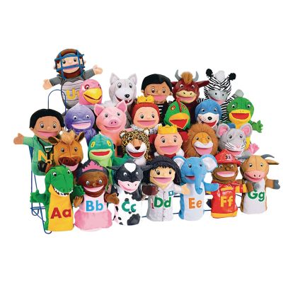 ALPHABET PUPPET SET