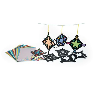 STAINED GLASS STARS P30