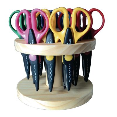 CRAZY CUT SCISSORS PACK 12