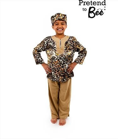 AFRICAN BOY COSTUME 3-5YRS