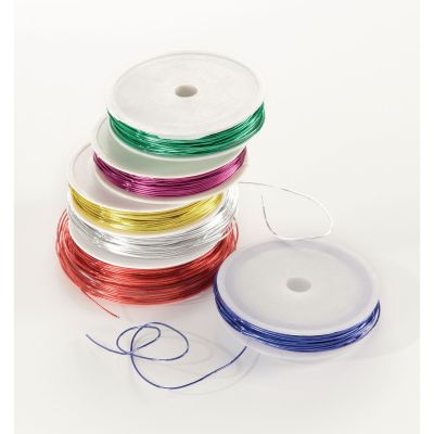 COLOURED CRAFT WIRE