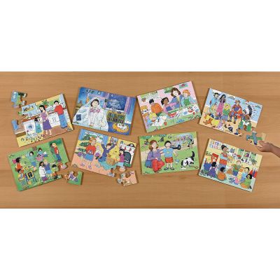 SHOWING EMOTIONS PUZZLES PK8